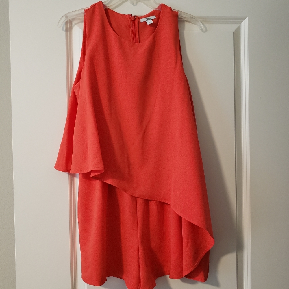 BCX coral romper size M